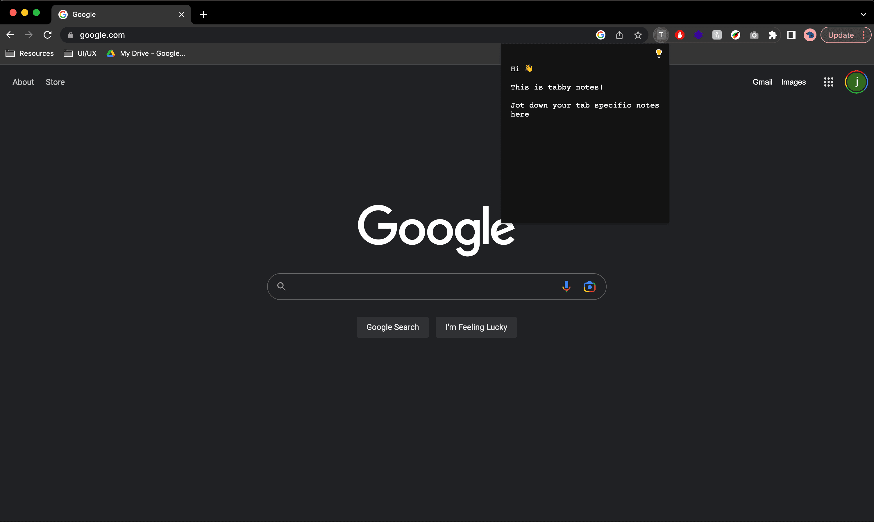 Desktop screenshot of app